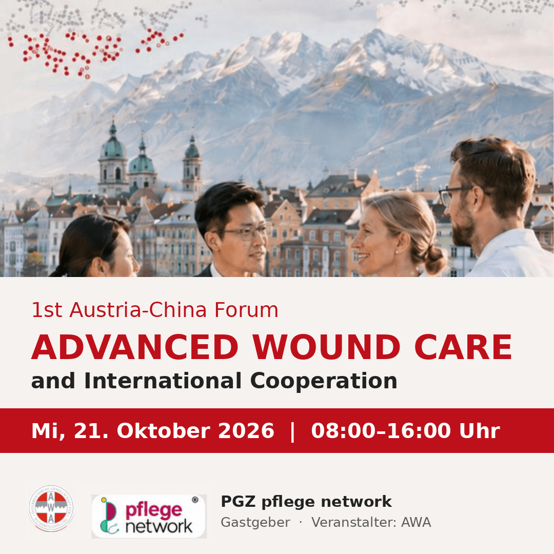 1st Austria-China Forum: Advanced Wound Care